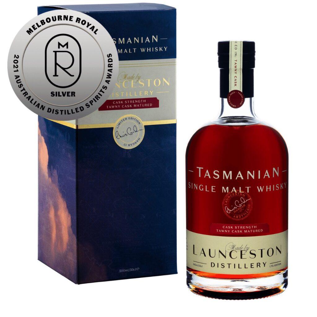 Launceston Tawny Cask Matured Cask Strength Single Malt Whisky 500ml