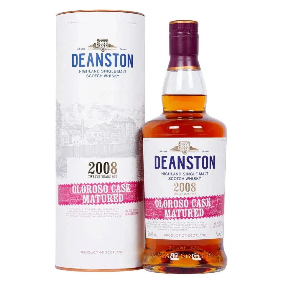 Deanston 2008 Oloroso Cask Matured Single Malt Scotch Whisky 700ml