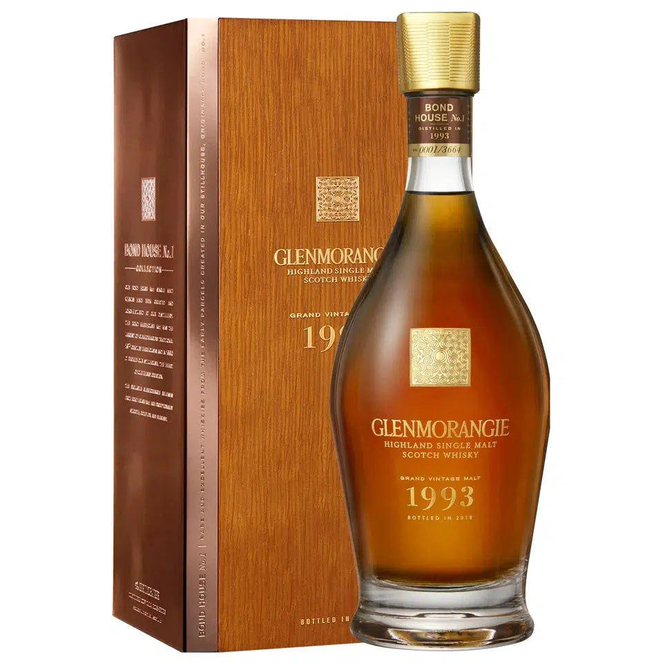 Glenmorangie 1993 Grand Vintage 25 Year Old Single Malt Scotch Whisky 700ml