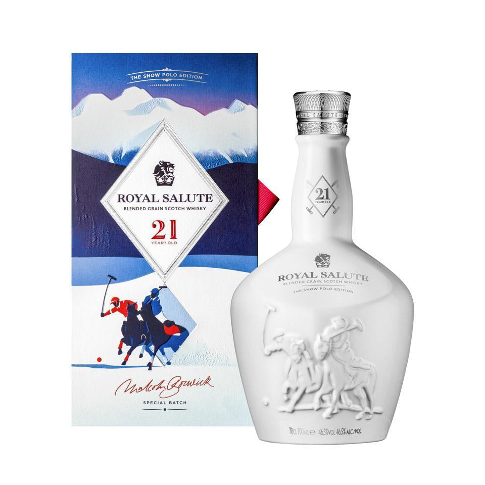 Chivas Regal Royal Salute 21 Years Snow Polo Edition Scotch Whisky 700ml