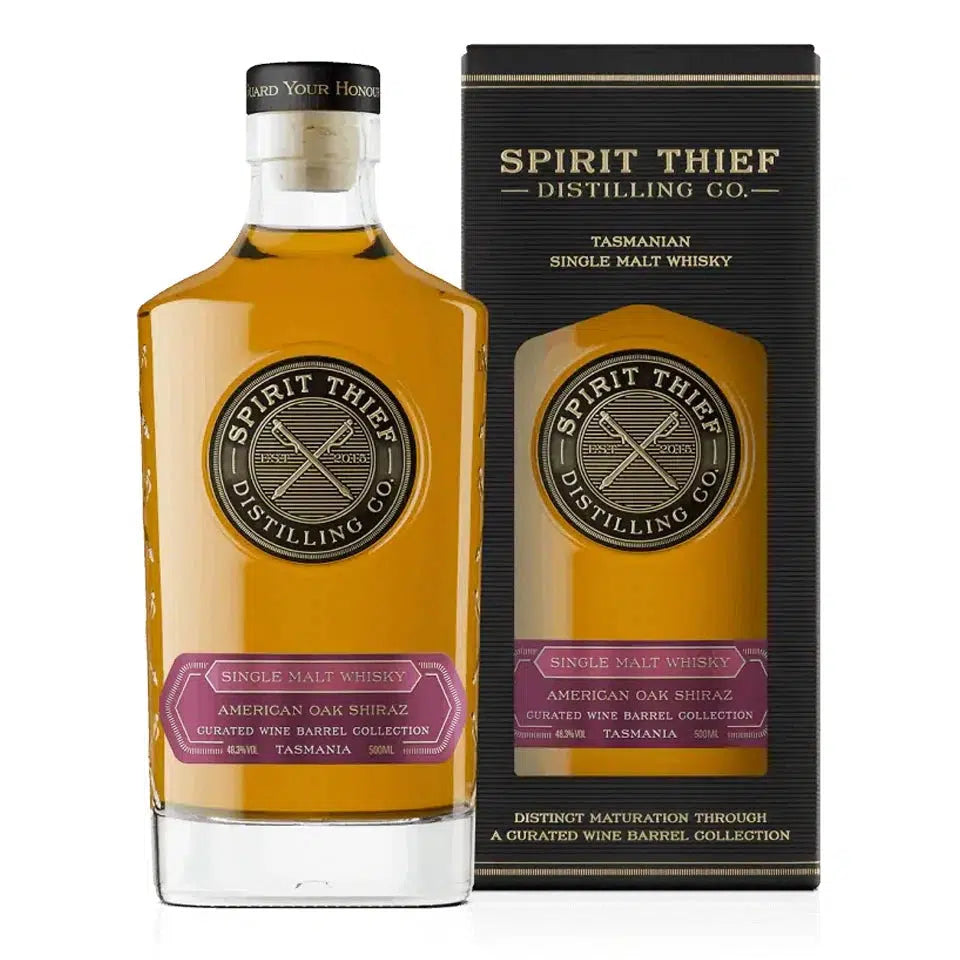 Spirit Thief American Oak Shiraz Single Malt Australian Whisky 500ml