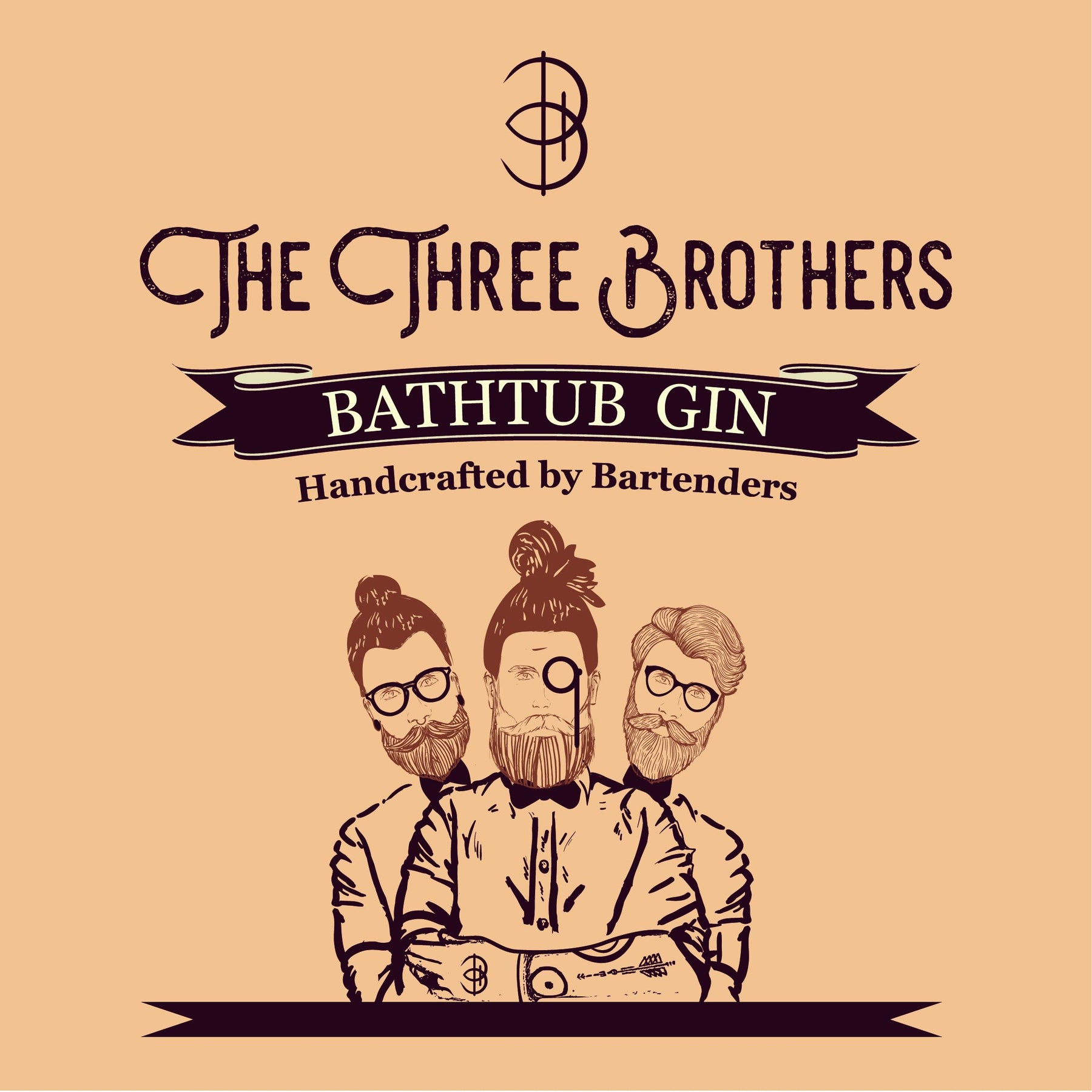 The Three Brothers Lebanese Bathtub Gin 500ml