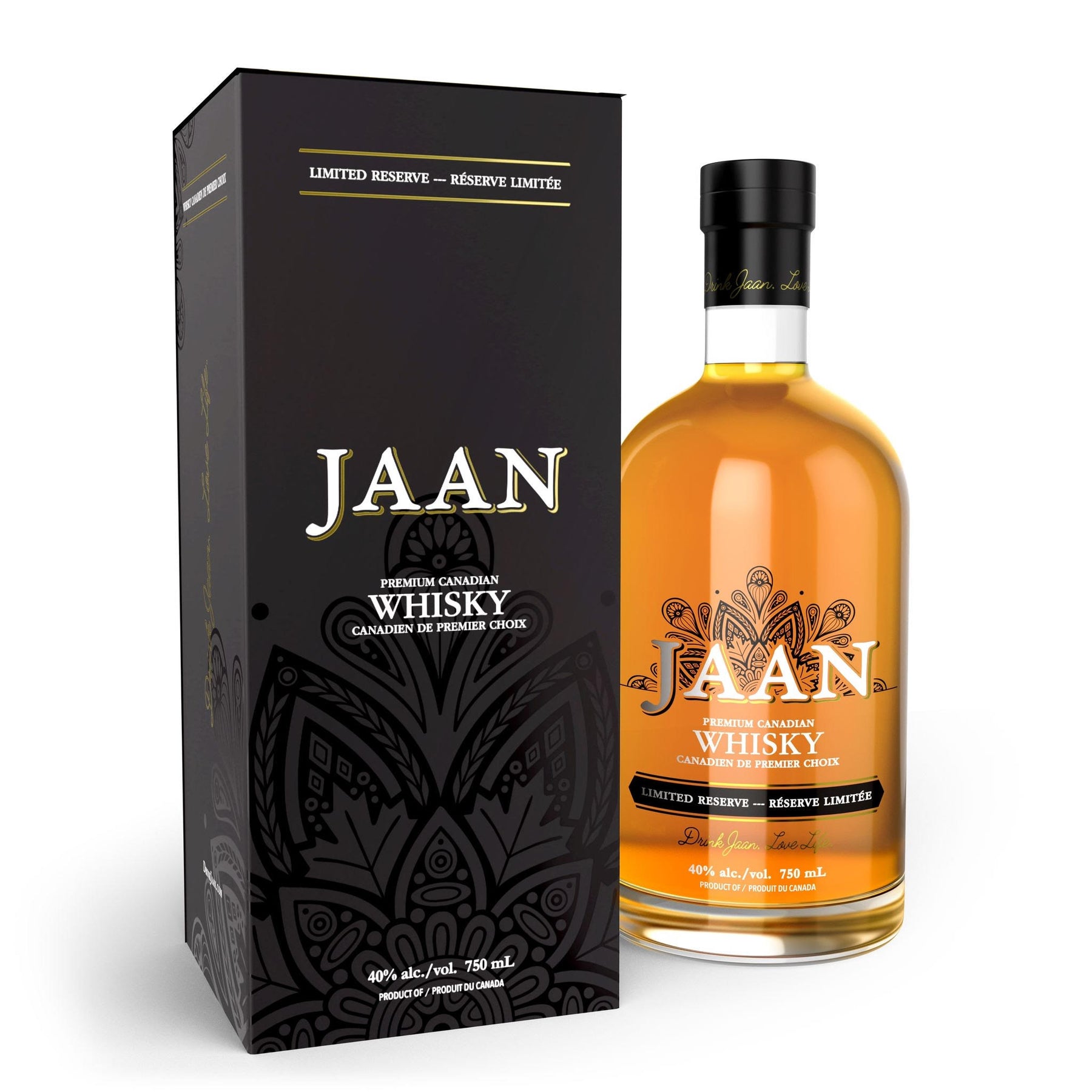 Jaan Premium Canadian Whisky 750ml