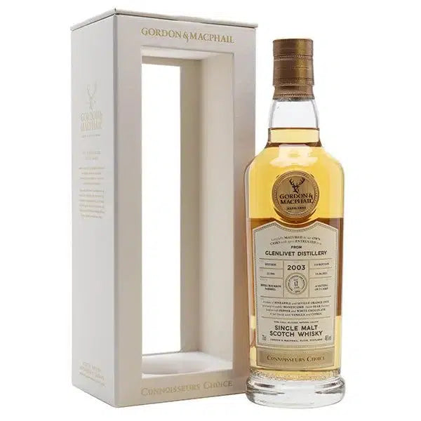Gordon & Macphail Connoisseurs Choice Glenlivet 2003 17 Year Old Whisky 700ml