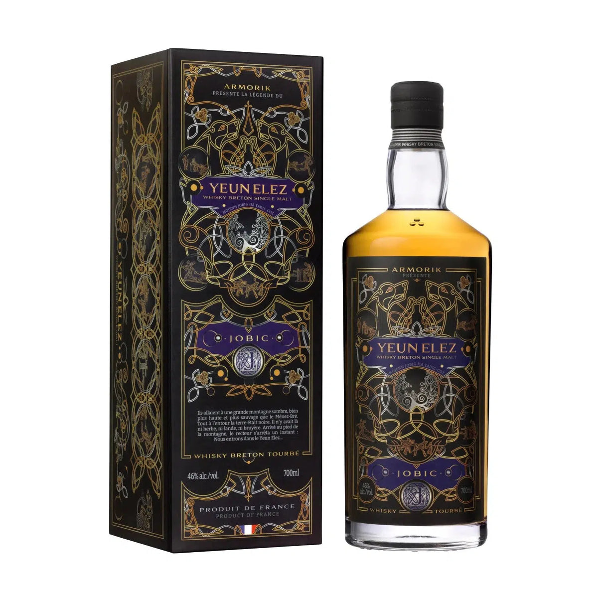 ウイスキー Armorik Yeun Elez Jobic 700ml Armorik Yeun Elez Jobic French Single Malt Whisky 700ml
